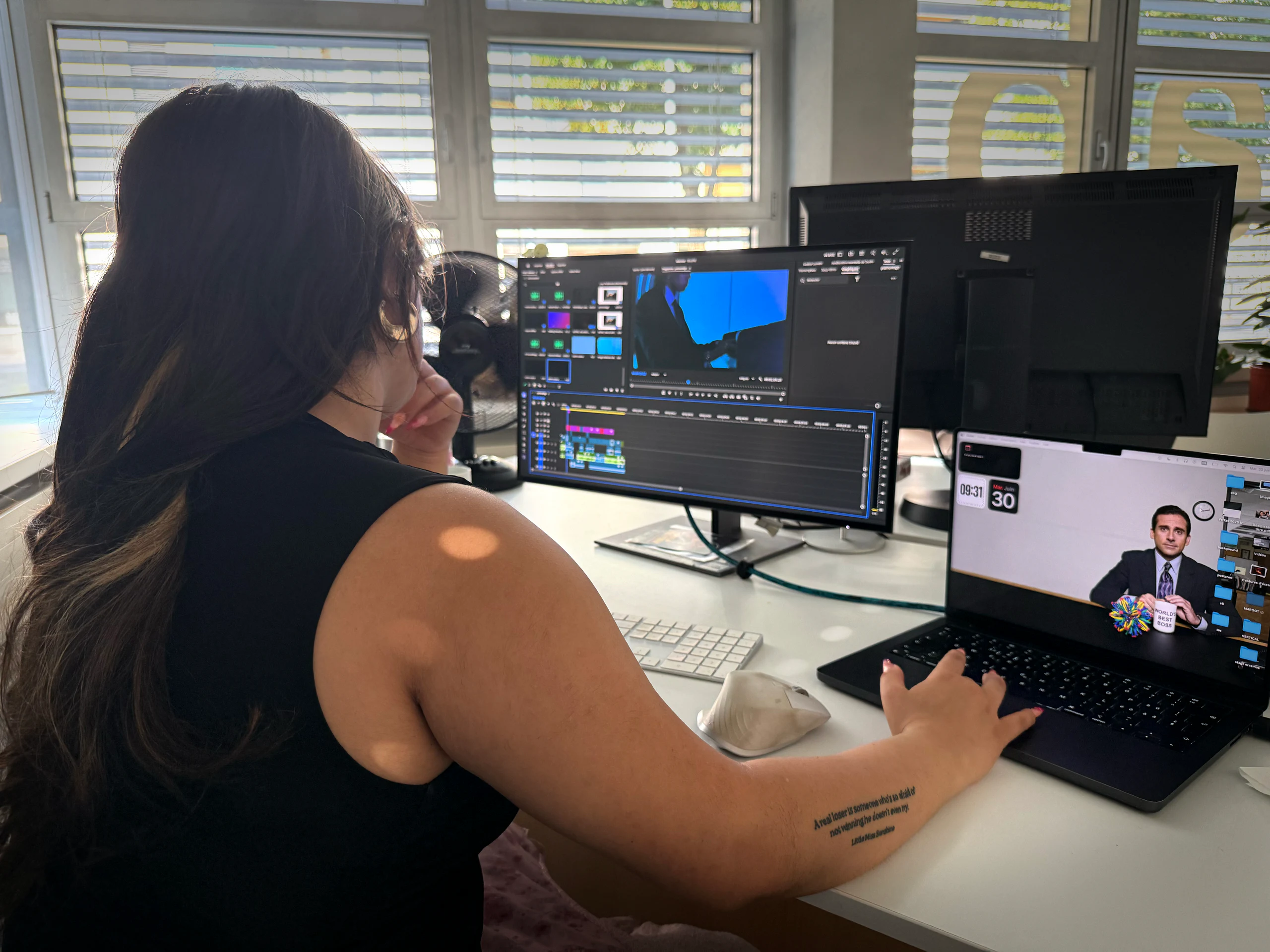 Montage du Fribourg Film