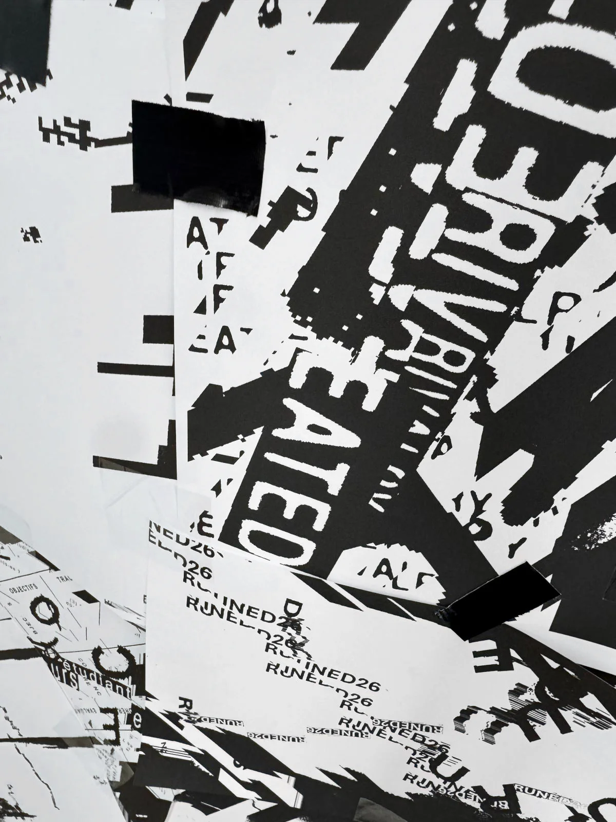 Détail de la fresque au terme des 3 jours d’exposition. Fribourg, juin 2026